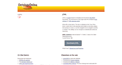 Desktop Screenshot of jowl.ontologyonline.org