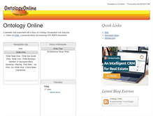 Tablet Screenshot of ontologyonline.org